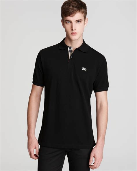 burberry short sleeve polo|burberry black long sleeve shirt.